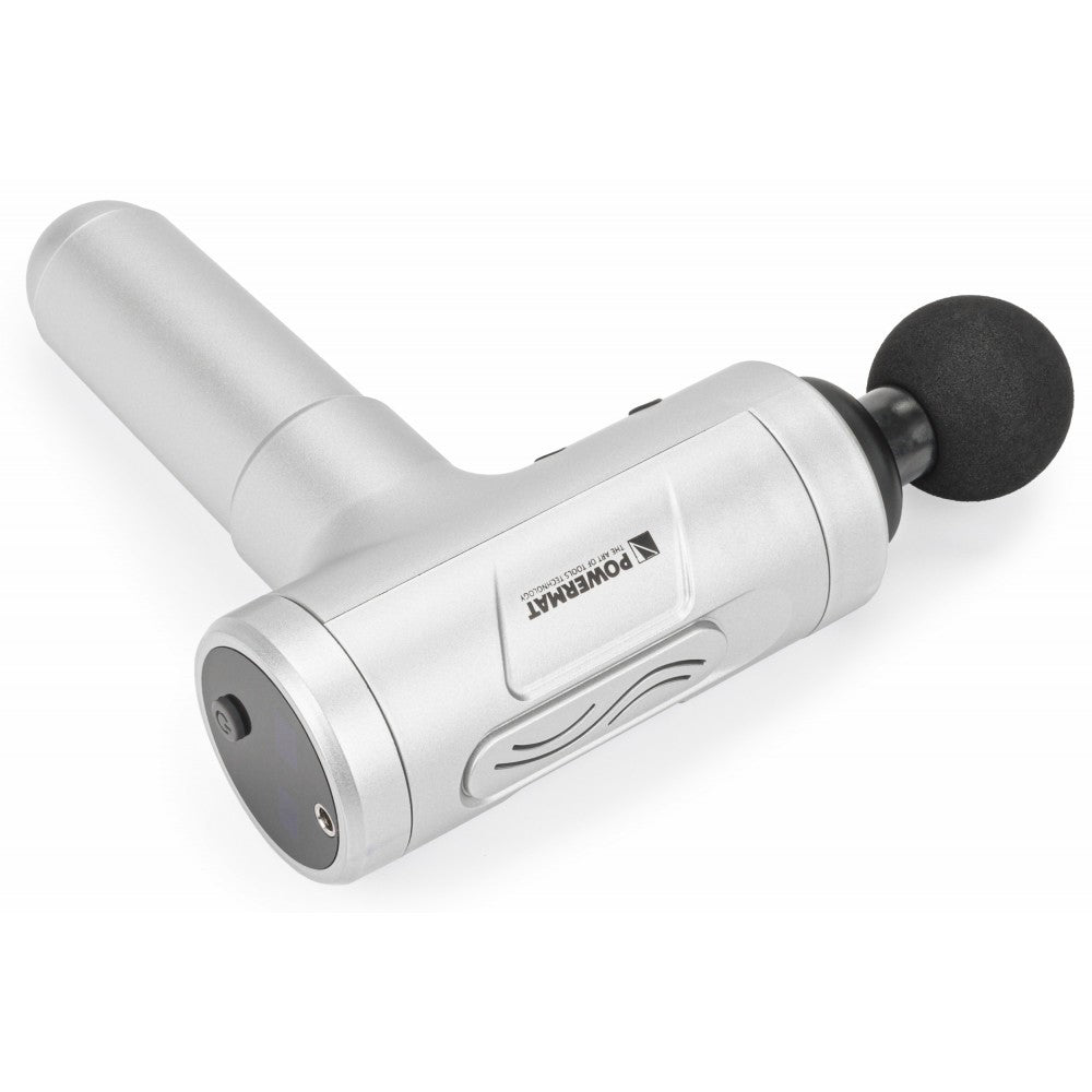 Pistol de masaj (1800mAh) + 6 accesorii, Powermat PM-MAS-1800SM