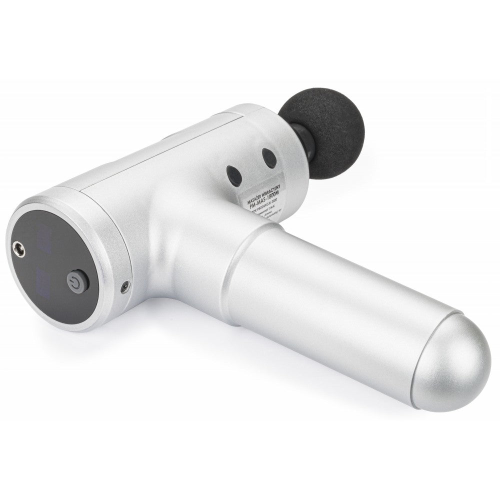 Pistol de masaj (1800mAh) + 6 accesorii, Powermat PM-MAS-1800SM