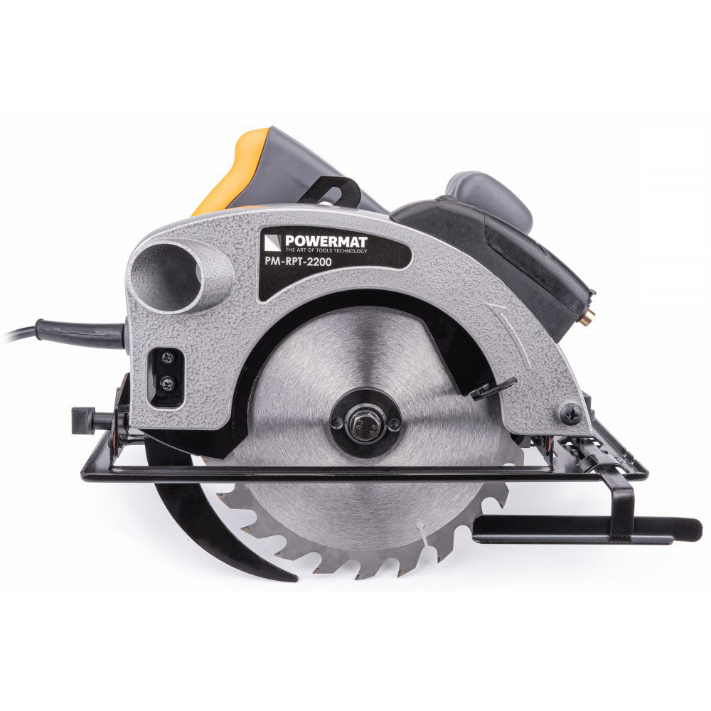 Fierastrau circular 185mm 2200W, Powermat PM-RPT-2200