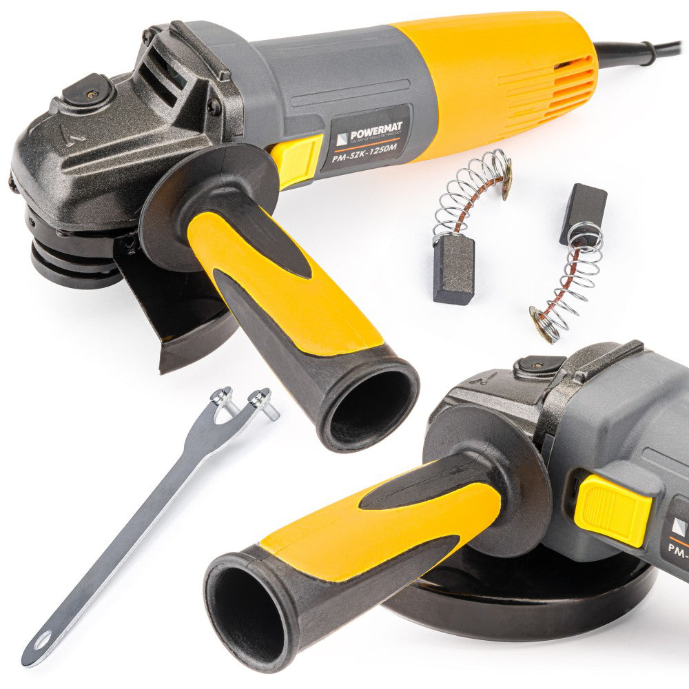 Polizor unghiular 125mm 1250W, Powermat PM-SZK-1250M