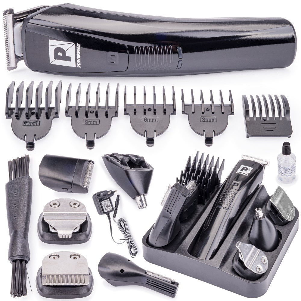 Aparat de tuns cu acumulator + accesorii, Powermat PM-MDSG-600T