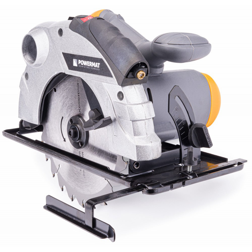 Fierăstrău circular 185mm 2250W, Powermat PM-RPT-2250M