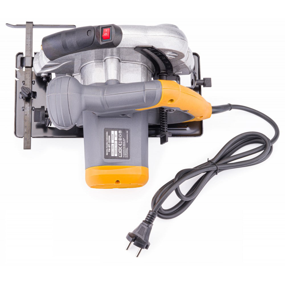 Fierăstrău circular 185mm 2250W, Powermat PM-RPT-2250M
