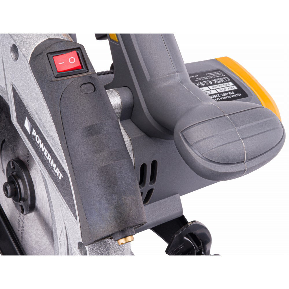 Fierăstrău circular 185mm 2250W, Powermat PM-RPT-2250M