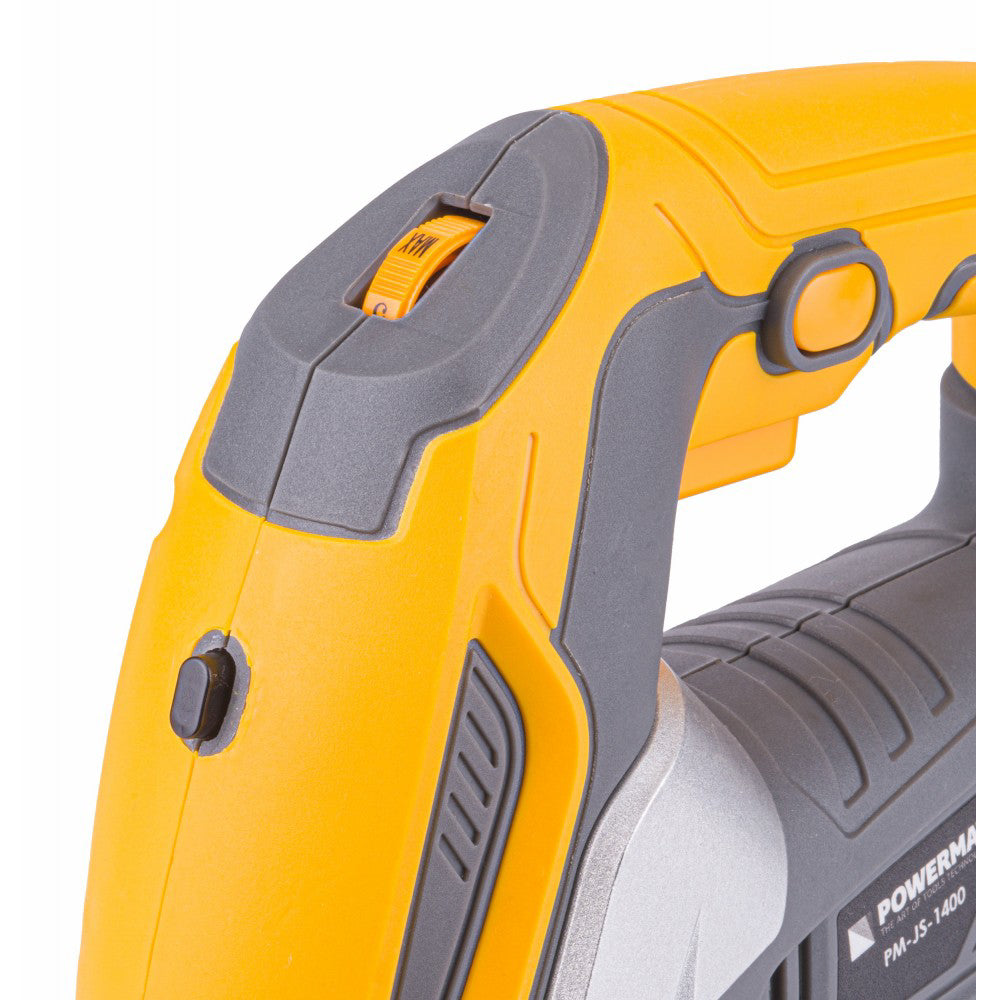 Fierastrau pendular 1400W cu laser, Powermat PM-JS-1400