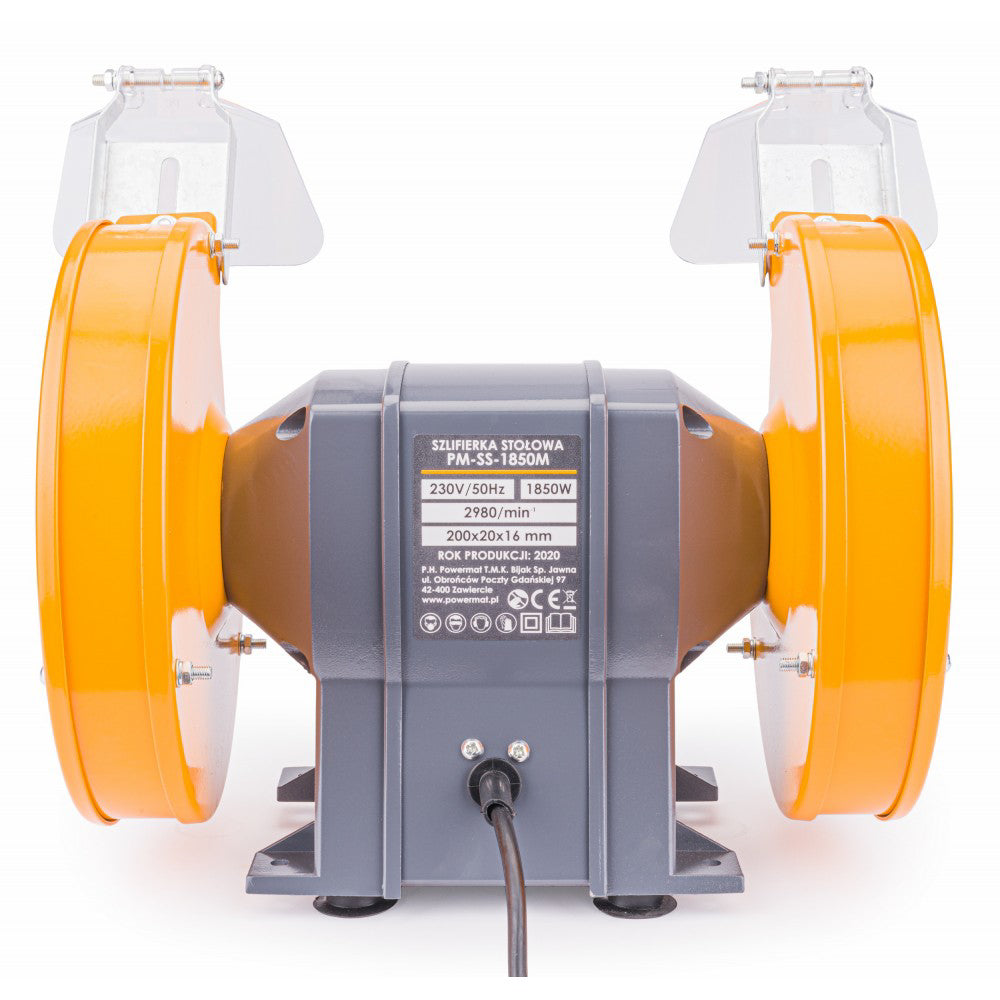 Polizor de banc cu doua discuri 1850W, Powermat PM-SS-1850M