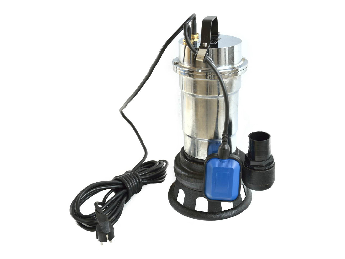 Pompa submersibila pentru apa menajera WQD 10-8-0.55 cu flotor, Geko G81428