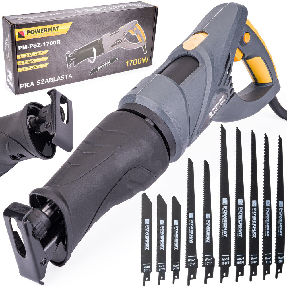 Fierastrau electric sabie 1700W, Powermat PM-PSZ-1700R