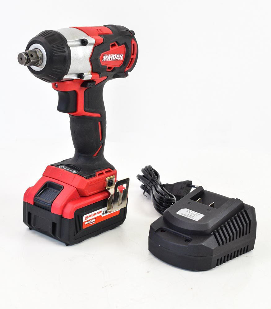 Cheie de impact cu acumulator 20V 4Ah 320Nm RDI-IBW01, Raider 031301