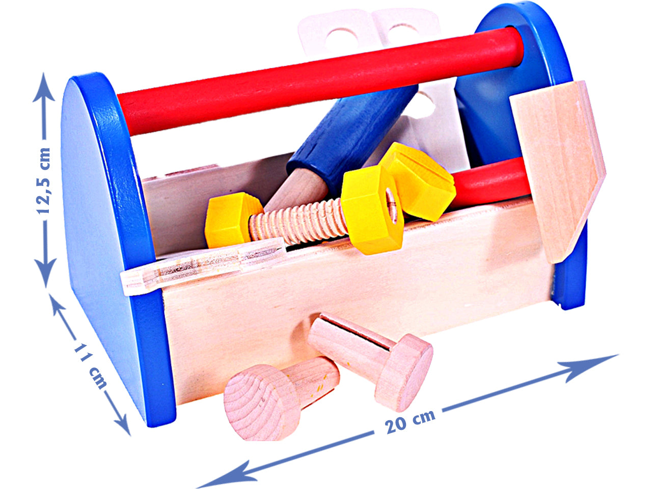 Cutie de scule din lemn, Malplay 102435