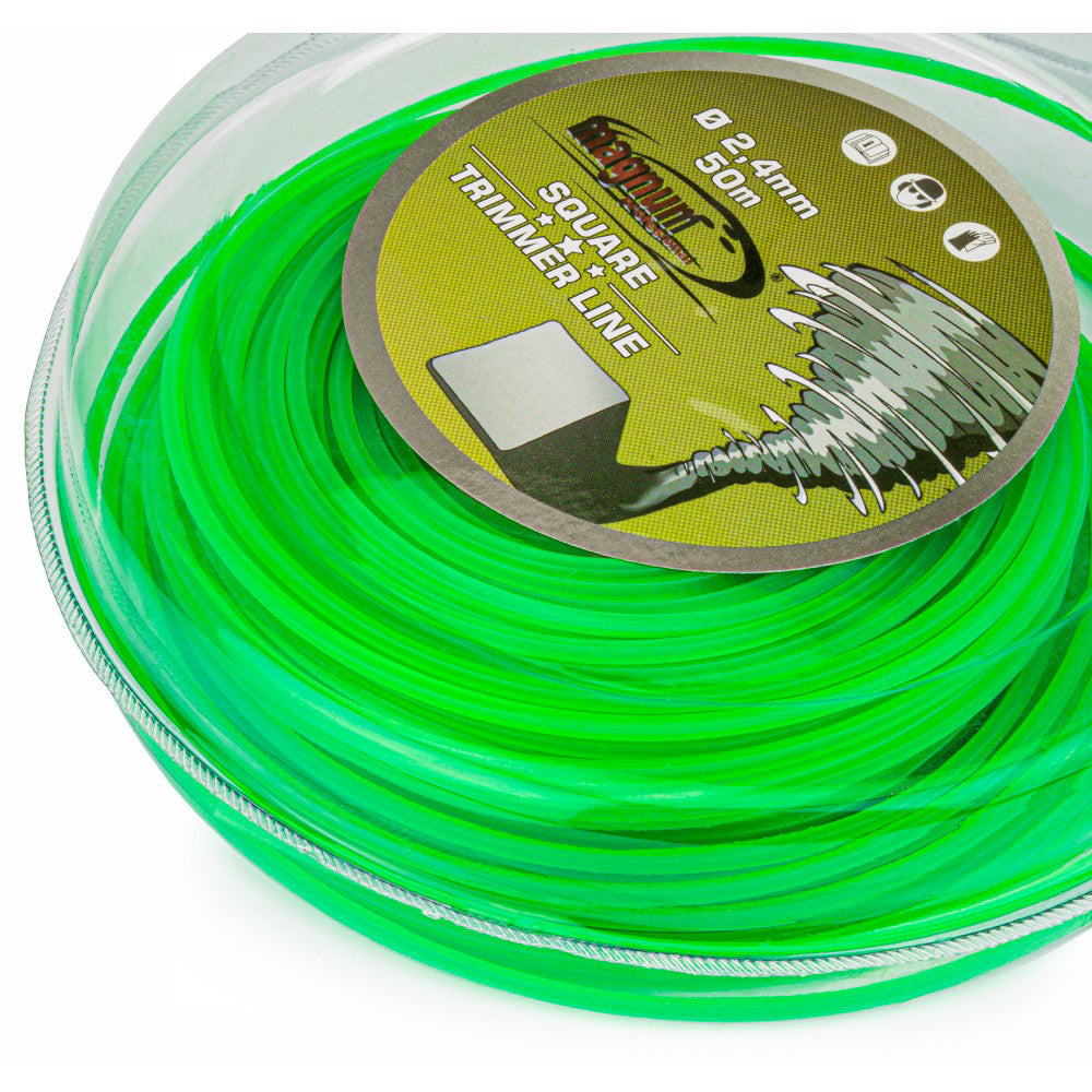 Fir trimmer cu forma patrata 2.4x50m, Powermat