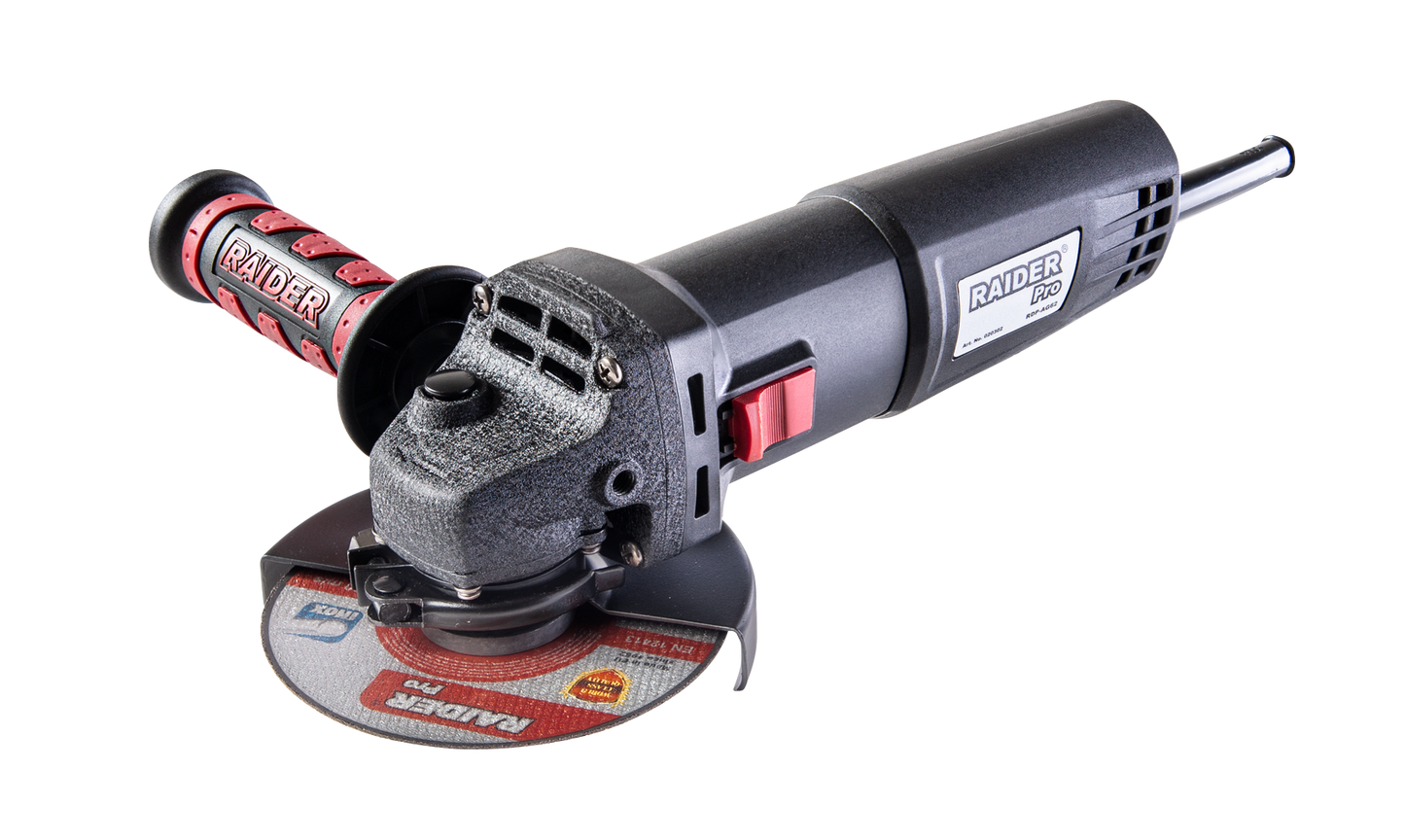 Polizor unghiular 125mm x 900W RDP-AG62 Black Edition, Raider 020302