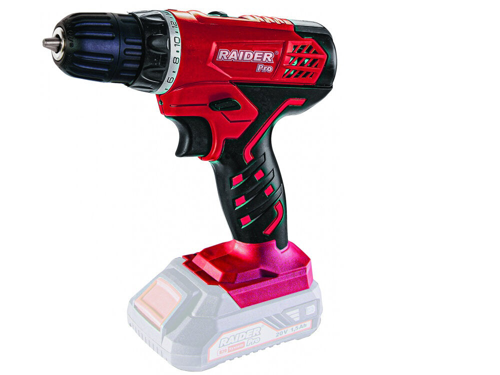 Masina de gaurit 2 viteze 10mm 44Nm 20V Solo RDP-SCD20S, Raider 030220