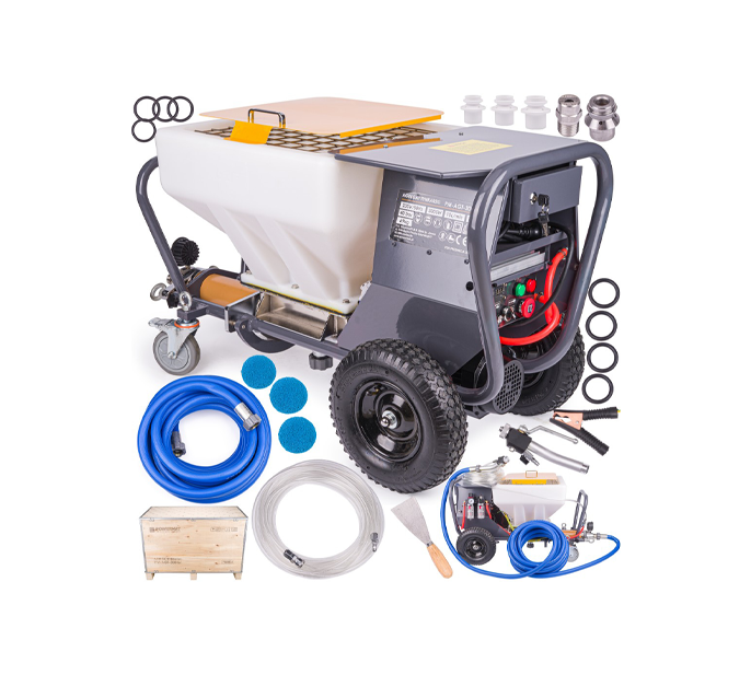 Masina de vopsit tencuiala 3000W, Powermat PM-AGT-3000M