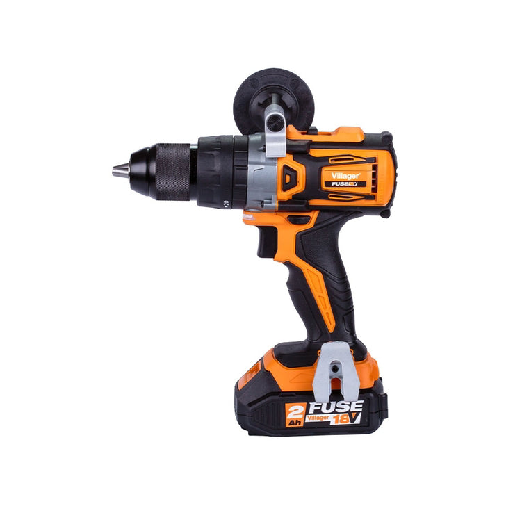 Mașină de găurit/înșurubat FUSE VLP 5120 + 2 baterii si încărcător, Villager