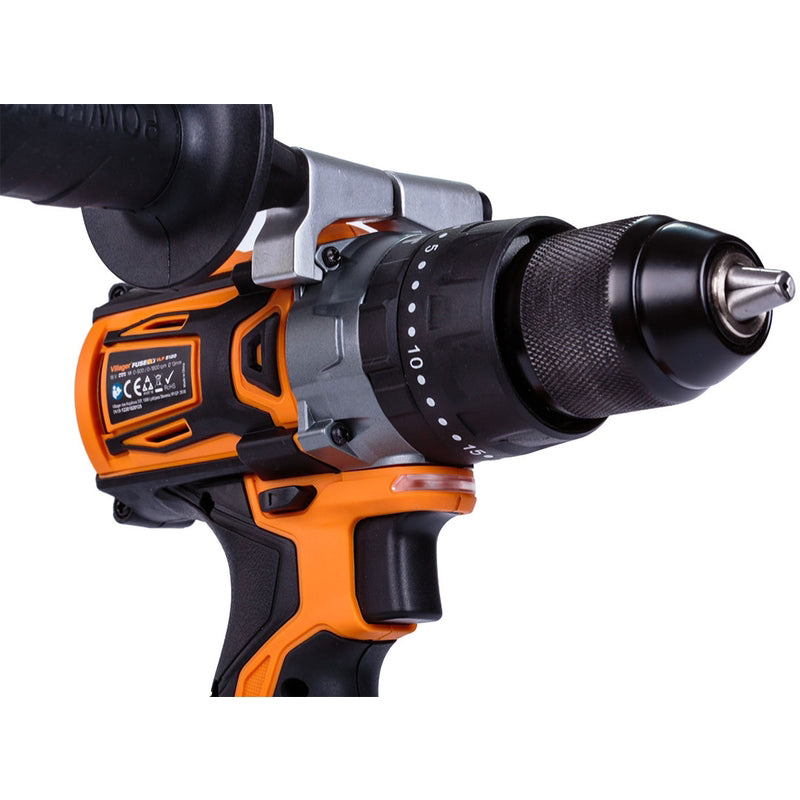 Mașină de găurit/înșurubat FUSE VLP 5120 + 2 baterii si încărcător, Villager