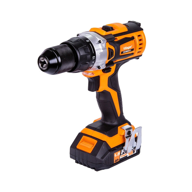 Masina de gaurit/insurubat Fuse VLP 5220-2BSC + baterie si incarcator, Villager