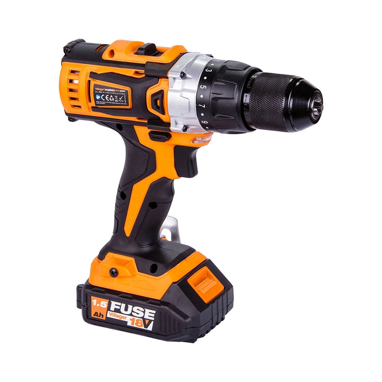 Masina de gaurit/insurubat Fuse VLP 5220-2BSC + baterie si incarcator, Villager