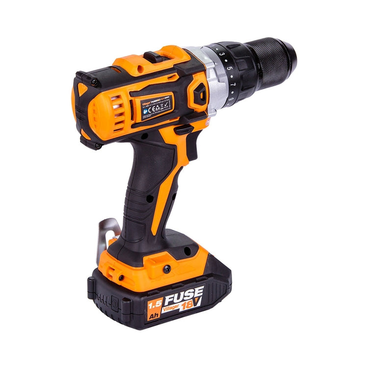 Masina de gaurit/insurubat Fuse VLP 5220-2BSC + baterie si incarcator, Villager