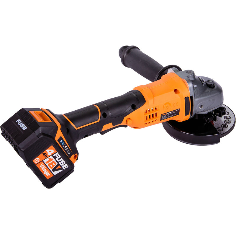 Polizor unghiular cu acumulator FUSE VLN 4320, Villager