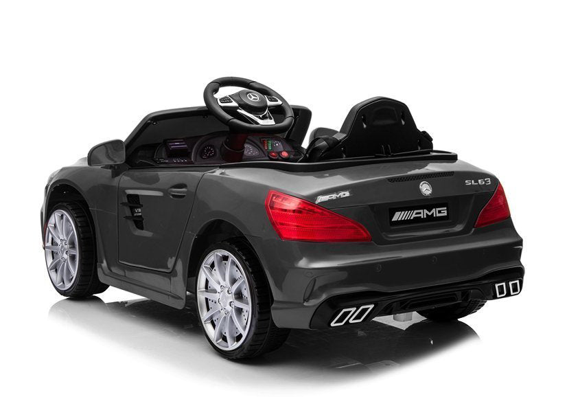 Masina electrica Mercedes SL63 Black, Lean, 4101