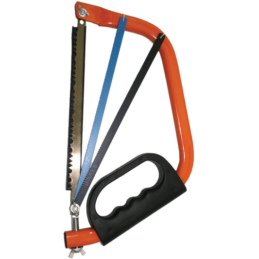 Fierastrau cu panze mixte, maner lemn, Gadget, 371320