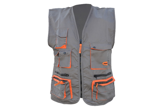 Vesta de lucru polyester / bumbac, marimea L, TopStrong, 130162