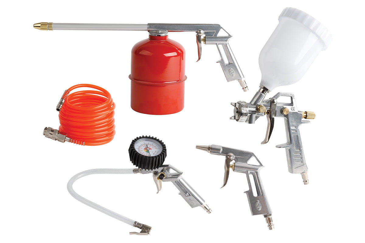 Set accesorii compresor VAT-S5 5/1, Villager VL067021