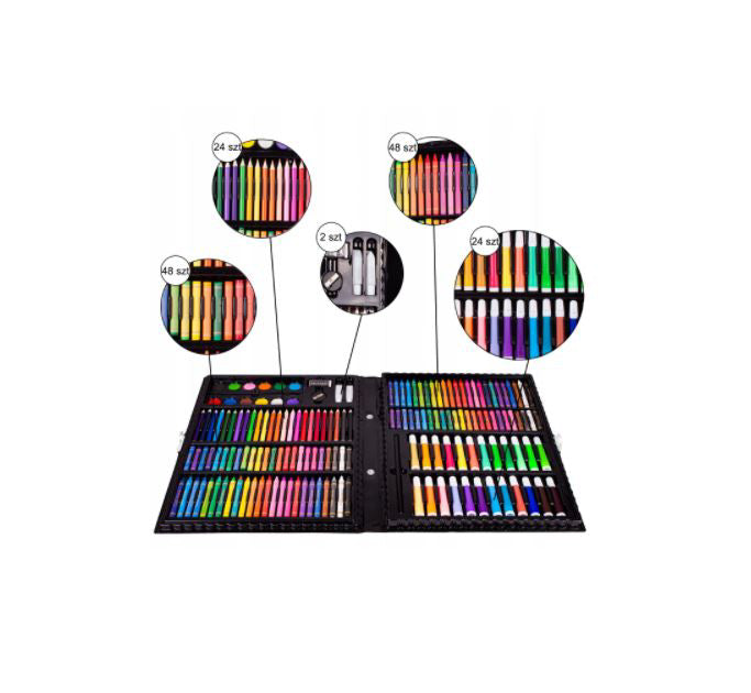 Set de arta pentru pictura 168 elemente MalPlay 108700