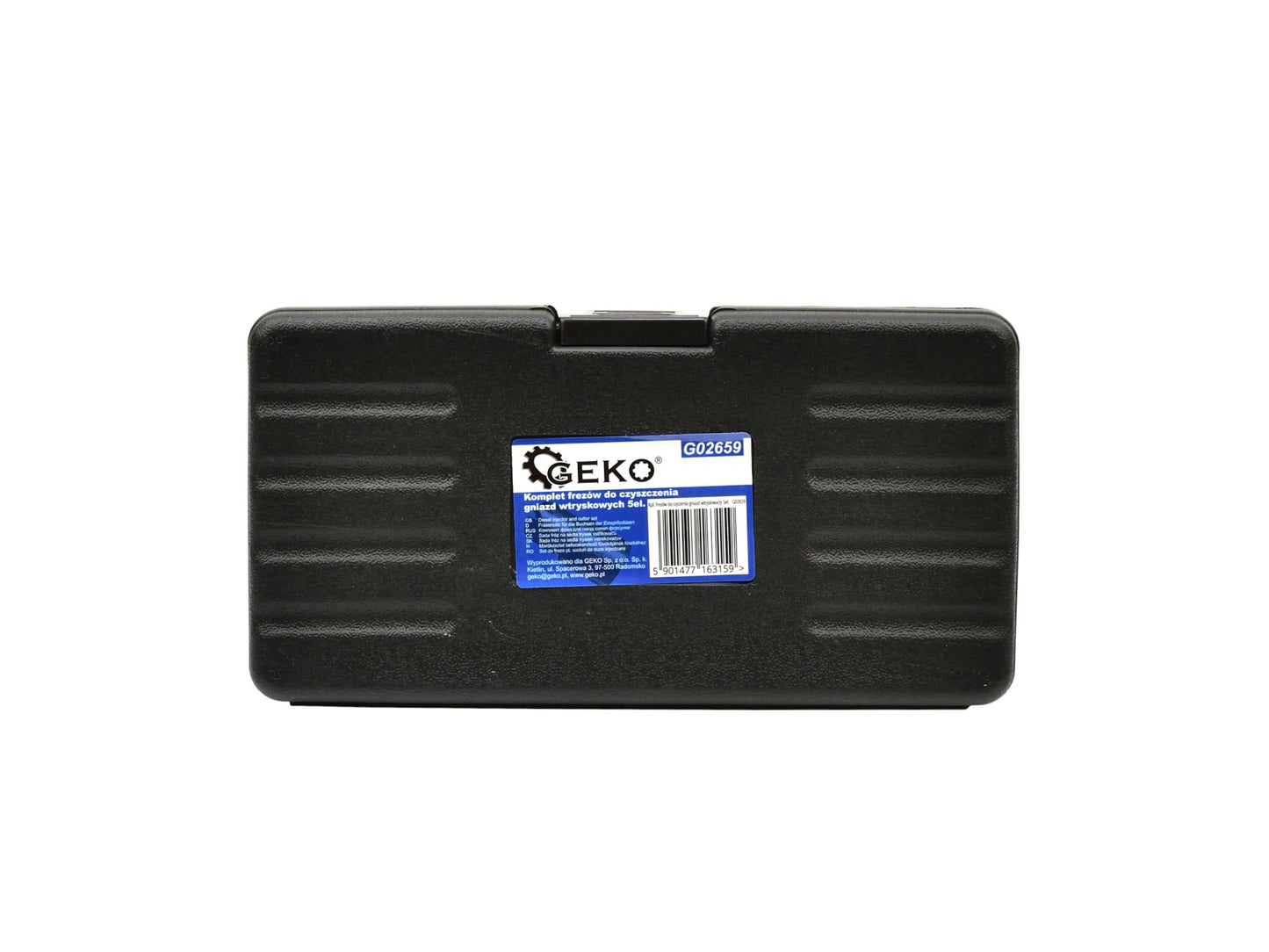 Trusa freze pentru curatatrea injectorului diesel, Geko G02659