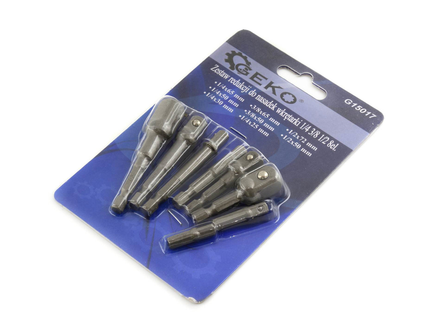 Set 8 biti extensii pentru mandrina Geko G15017