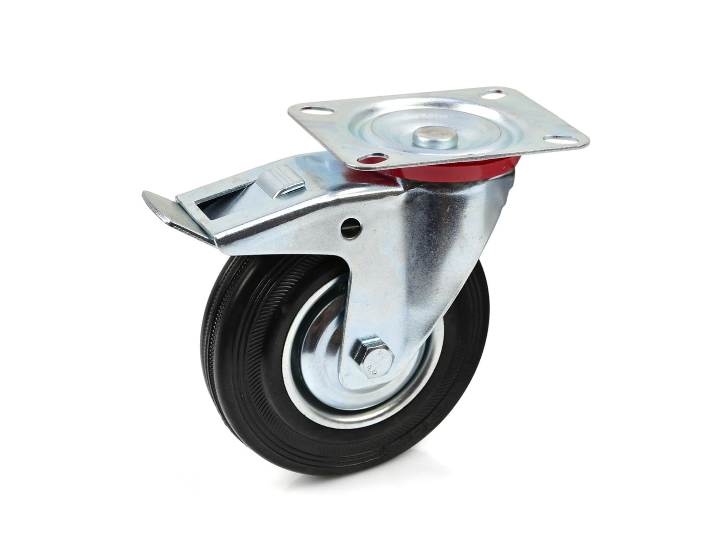 Roata pivotanta cu frana 125 mm Geko G71519