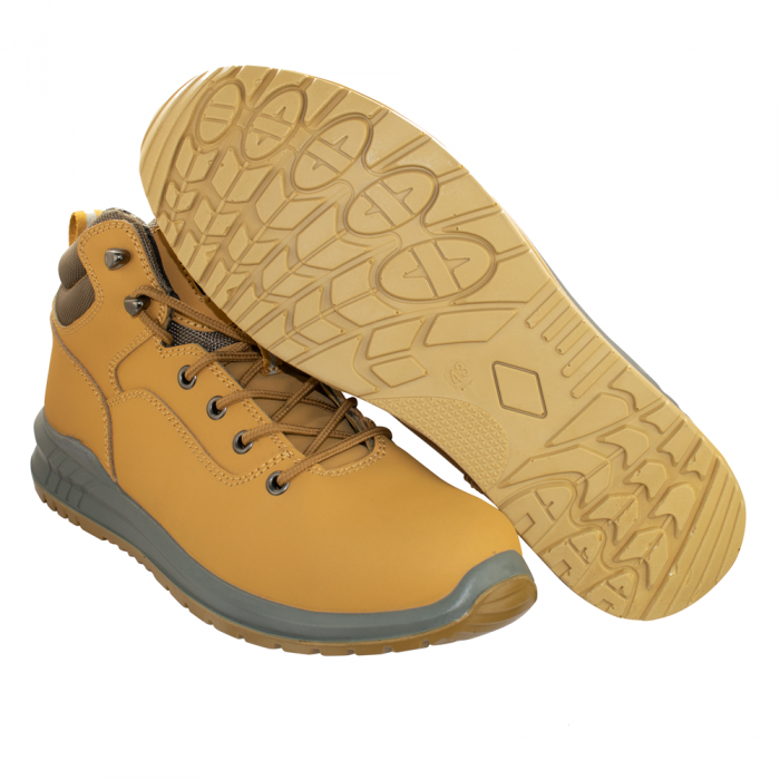 Bocanci de lucru cu bombeu metalic, marimea 40, ArtMas, CAMEL