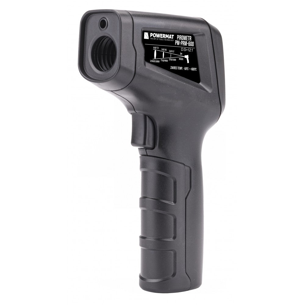 Pirometru laser -50 ° C + 600 ° C PM-PRM-600, Powermat PM1046