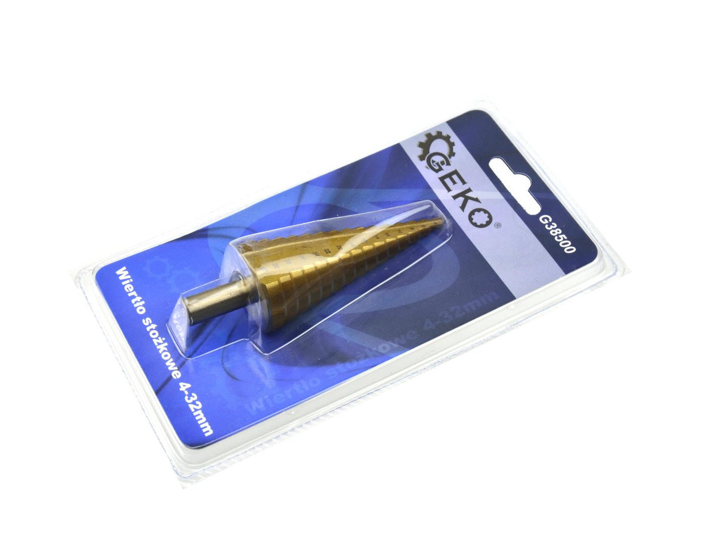 Burghiu in trepte 4-32 mm, acoperit cu titan, Geko G38500