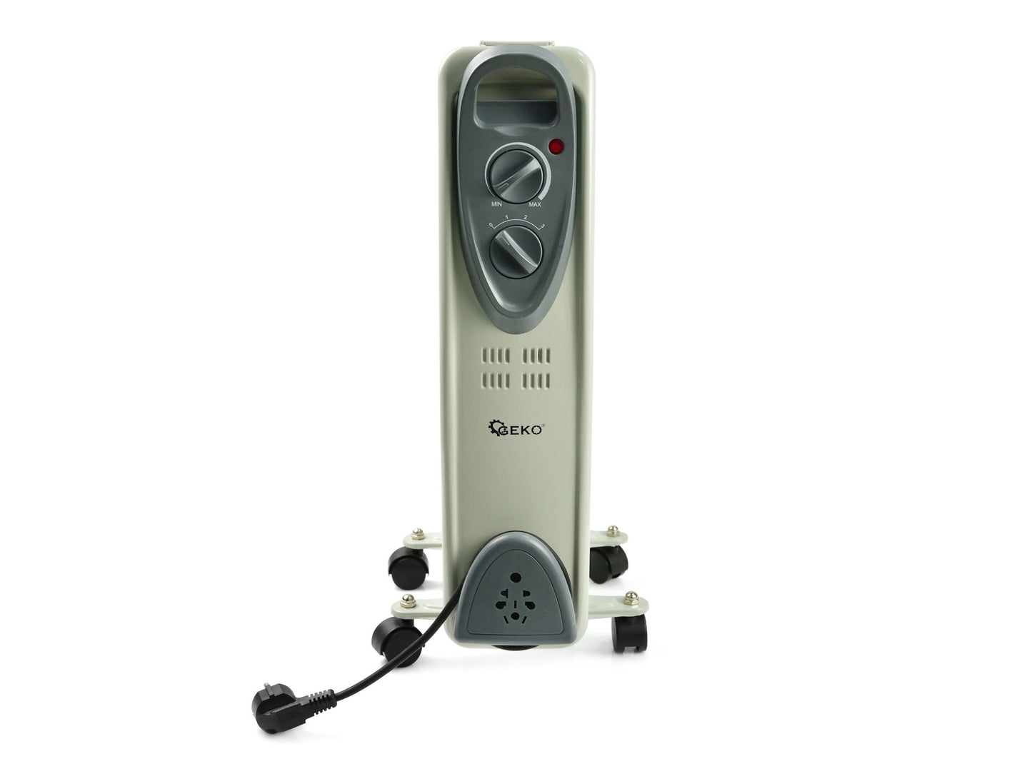 Calorifer electric cu ulei si termostat, 7 elementi 1500 W B57, Geko G80552