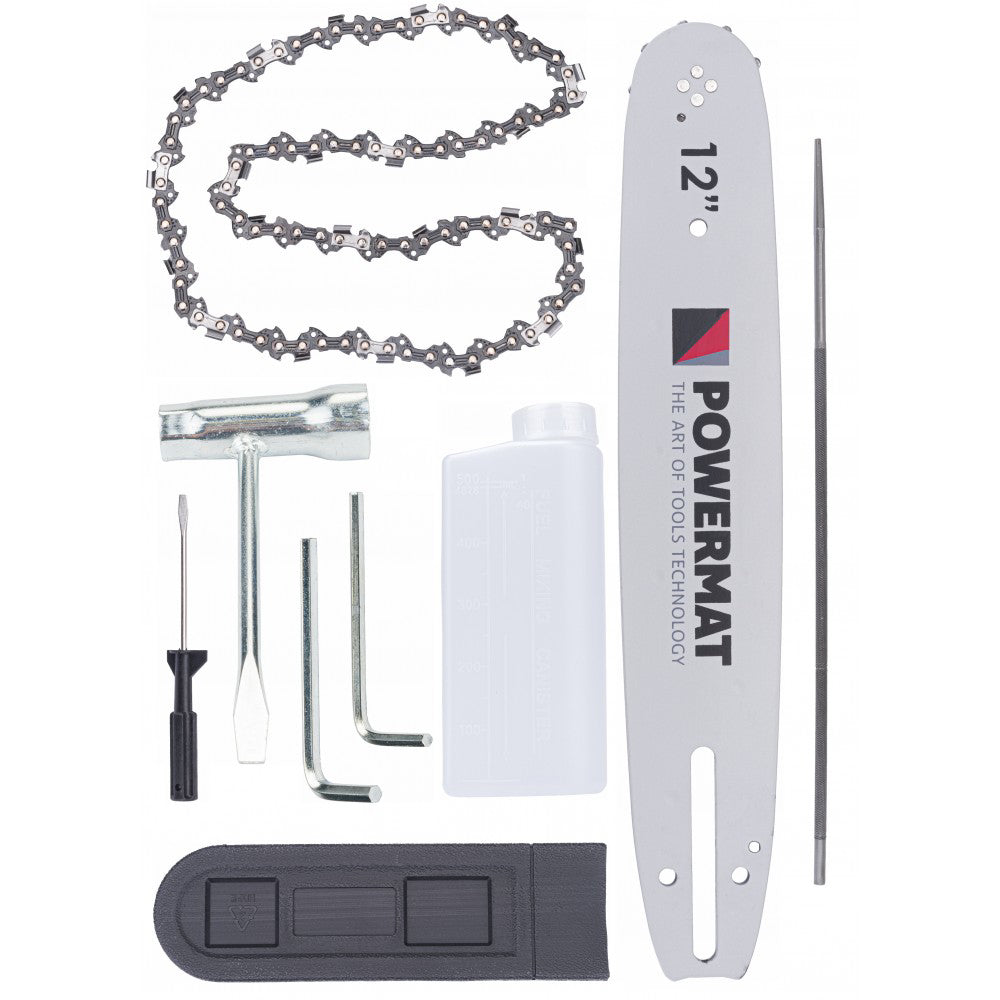 Motofierastrau cu lant 2cp 12 " PM-PSP-2HP, Powermat PM1118