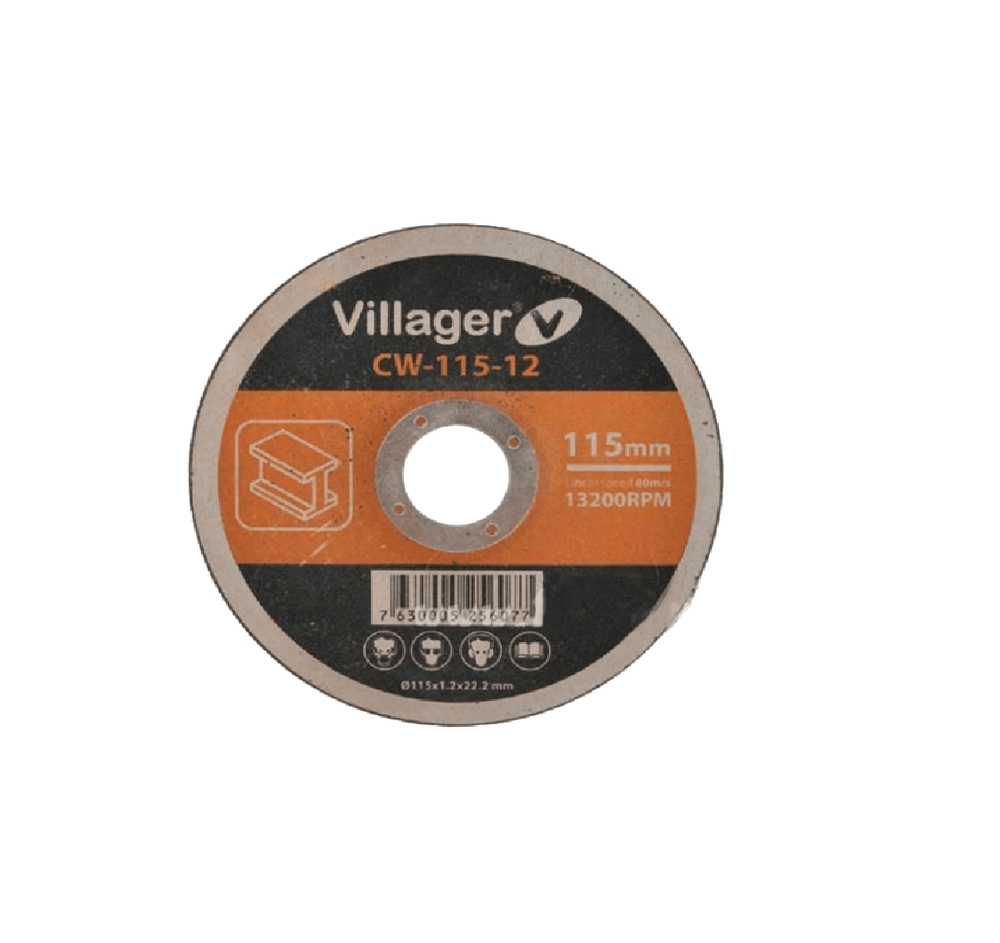 Disc taiere metal CW11512 115 x 1.2 mm, Villager VL023769