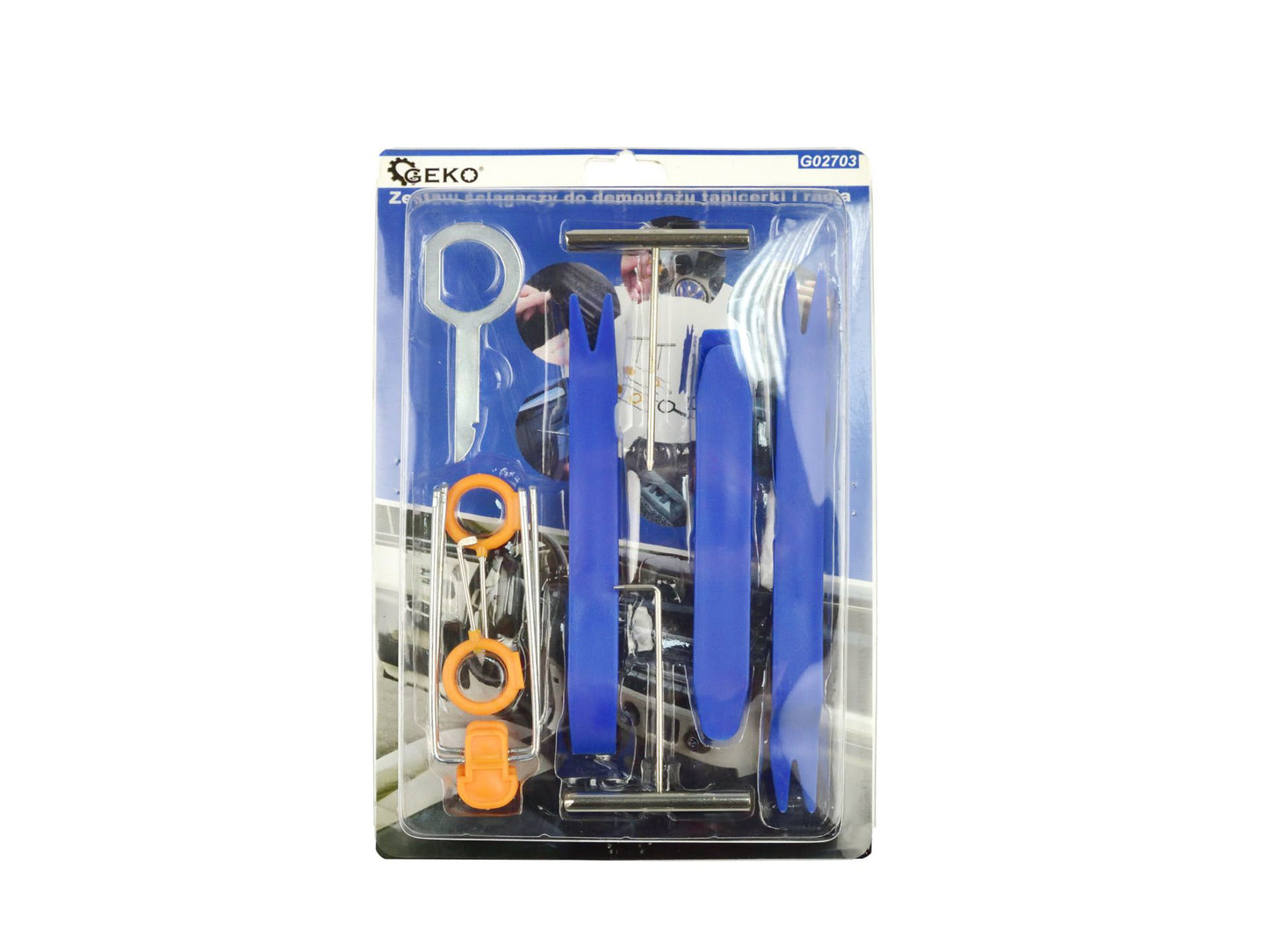 Set extractoare pentru tapiterie, 12 elemente, Geko G02703