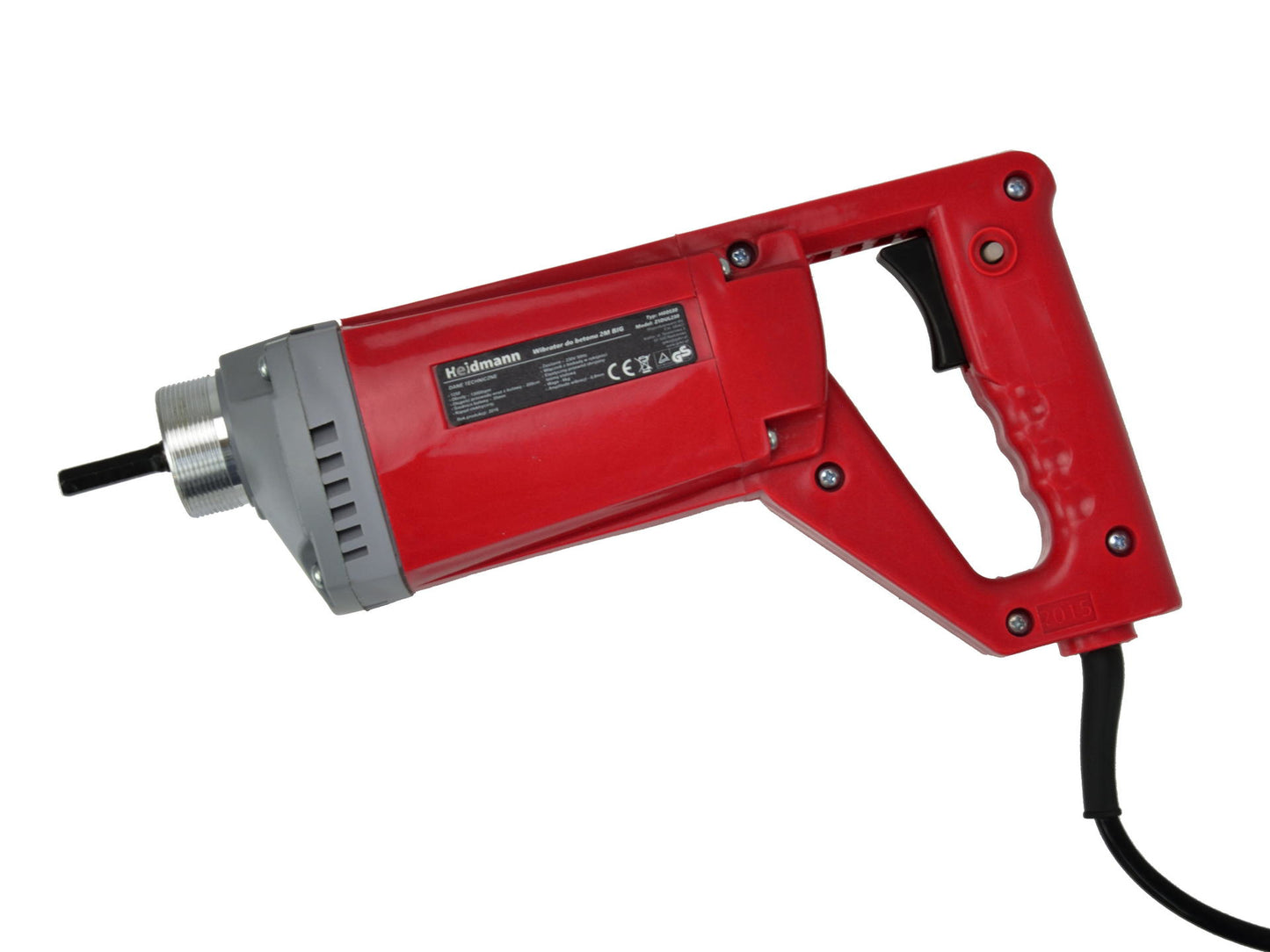 Set vibrator de beton WG-527 35 mm si lance 2 m, Heidmann H00530