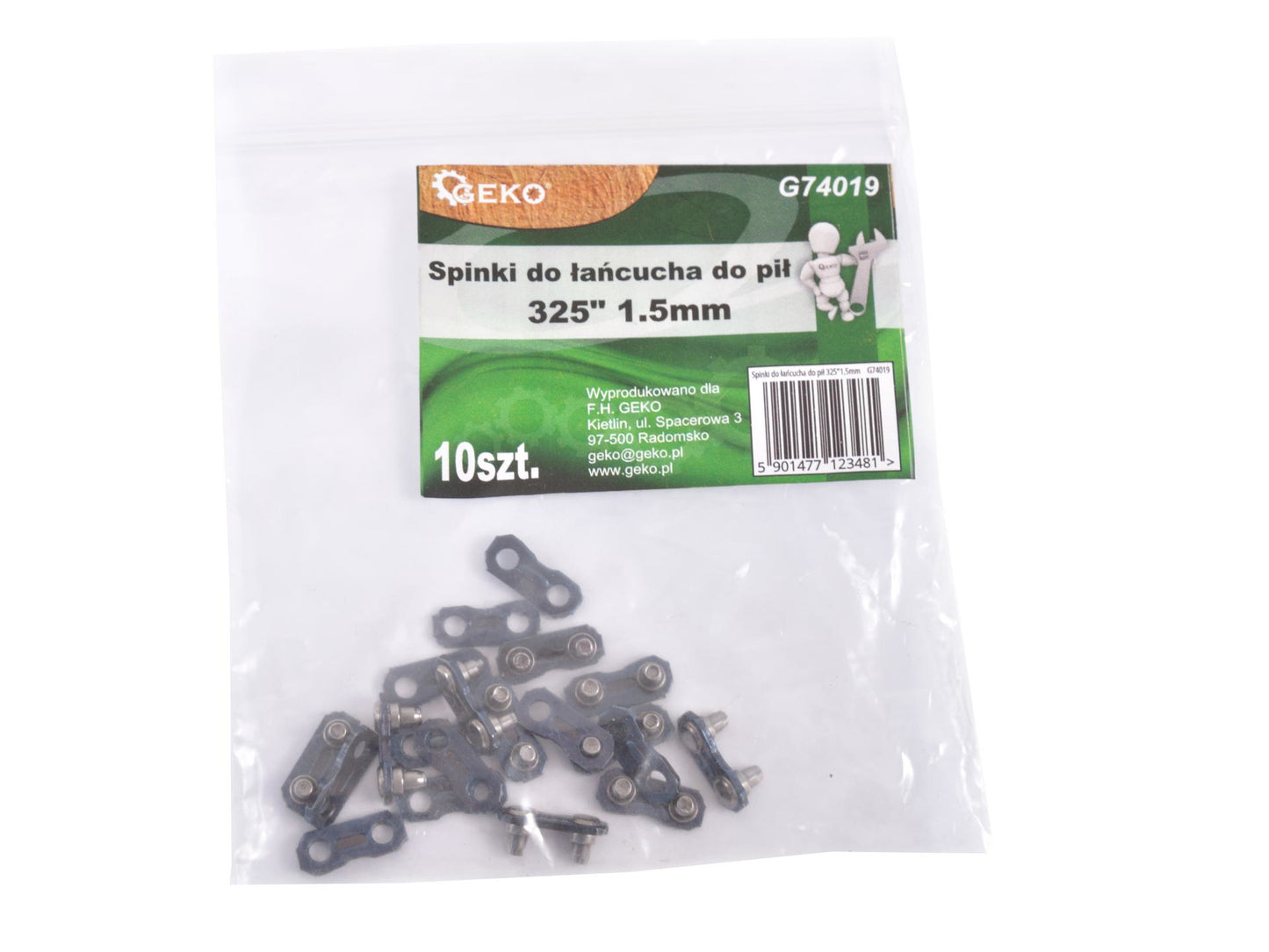 Set verigi pentru lant fierastraie 325 inch 1,5 mm, Geko G74019