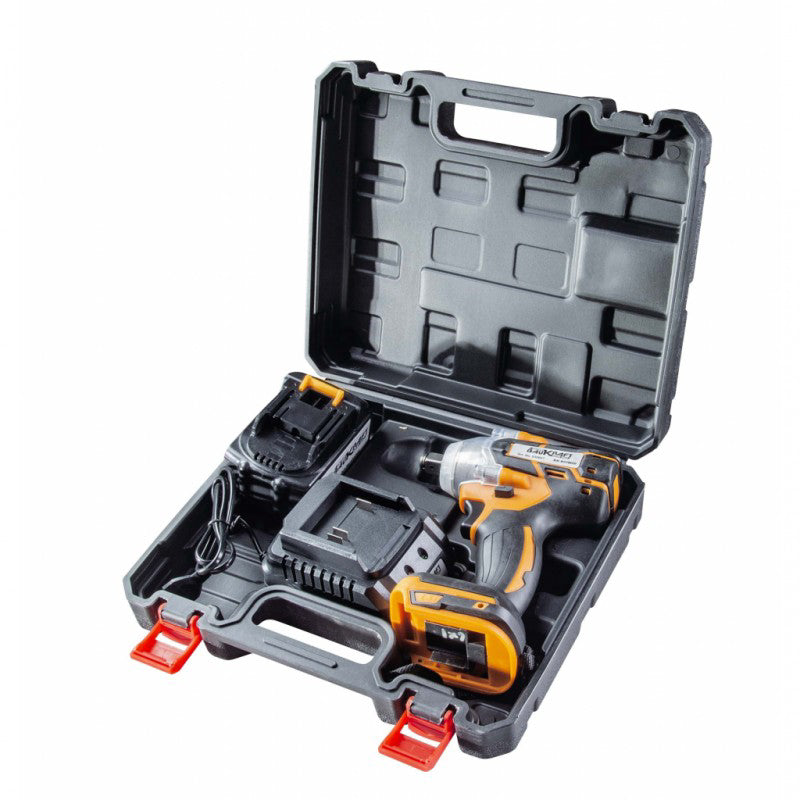 Masina de insurubat cu impact pe acumulator BK-BCIW08, 320Nm 1/2 18V 4Ah, Baukraft 030607