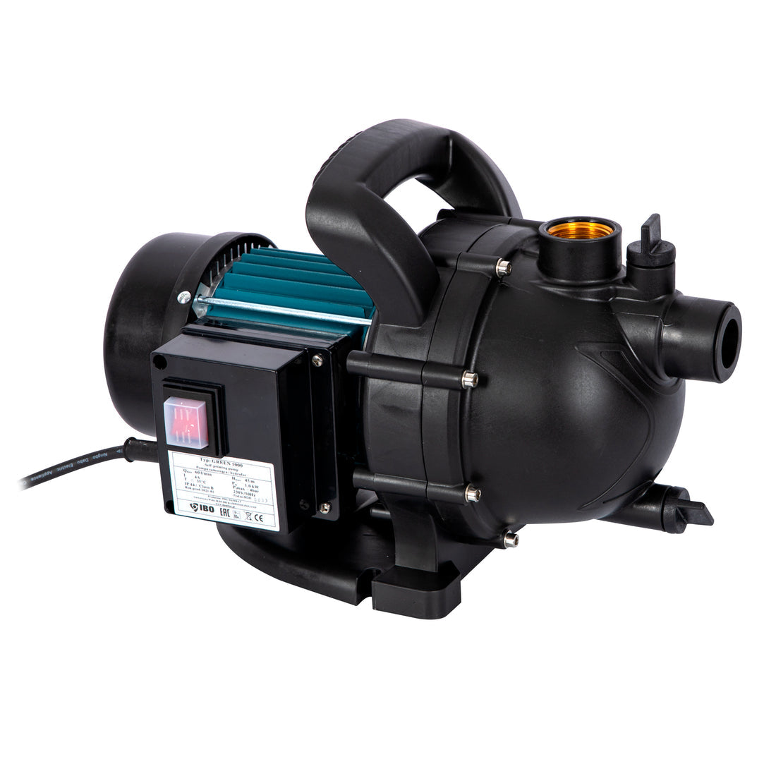 Pompa autoamorsanta Garden 1000 Green, 1000W, 60l/min, Ibo Dambat IB010015