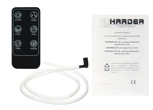 Dezumidificator Wertberg OP 3.02 cu functie de purificare a aerului, Harder HD0070