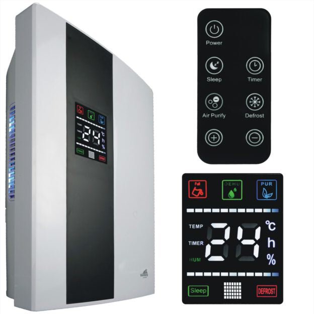 Dezumidificator Wertberg OP 3.05 cu functie de purificare a aerului, Harder HD0071