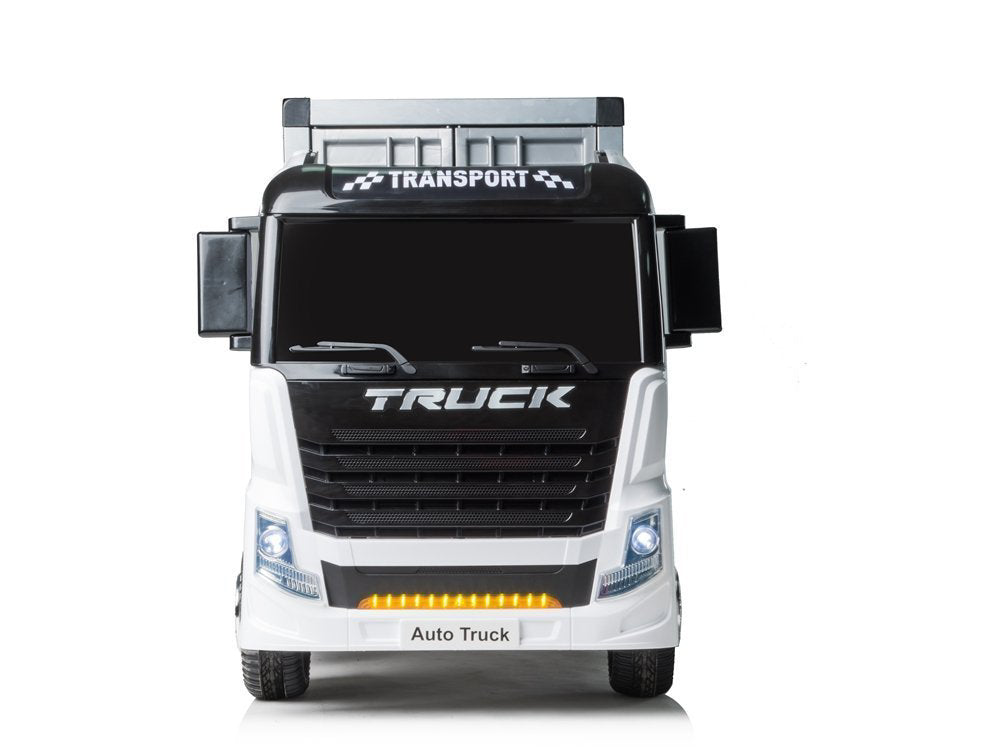 Camion cu acumulator JJ2011, alb, Lean 7905