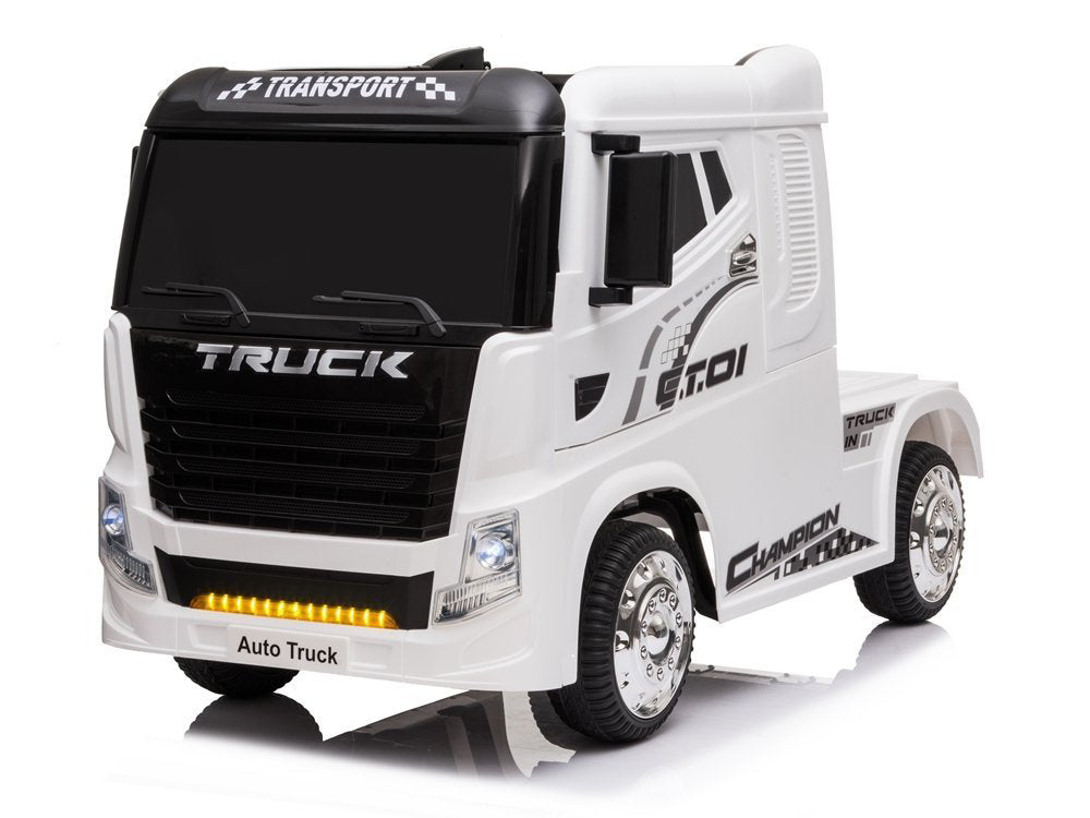 Camion cu acumulator JJ2011, alb, Lean 7905