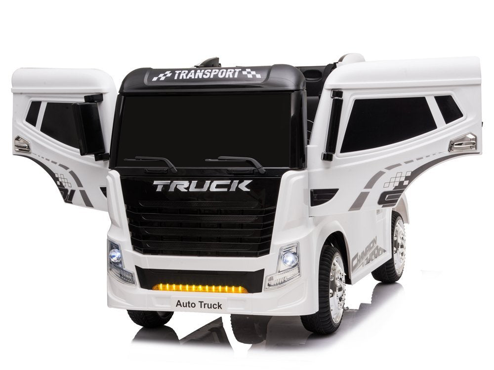 Camion cu acumulator JJ2011, alb, Lean 7905