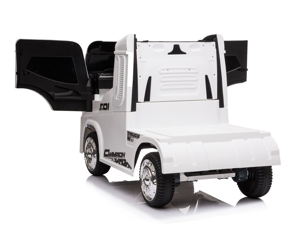 Camion cu acumulator JJ2011, alb, Lean 7905