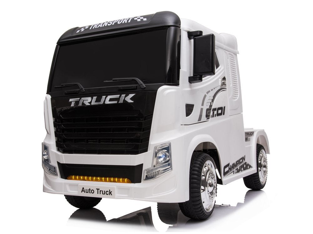 Camion cu acumulator JJ2011, alb, Lean 7905